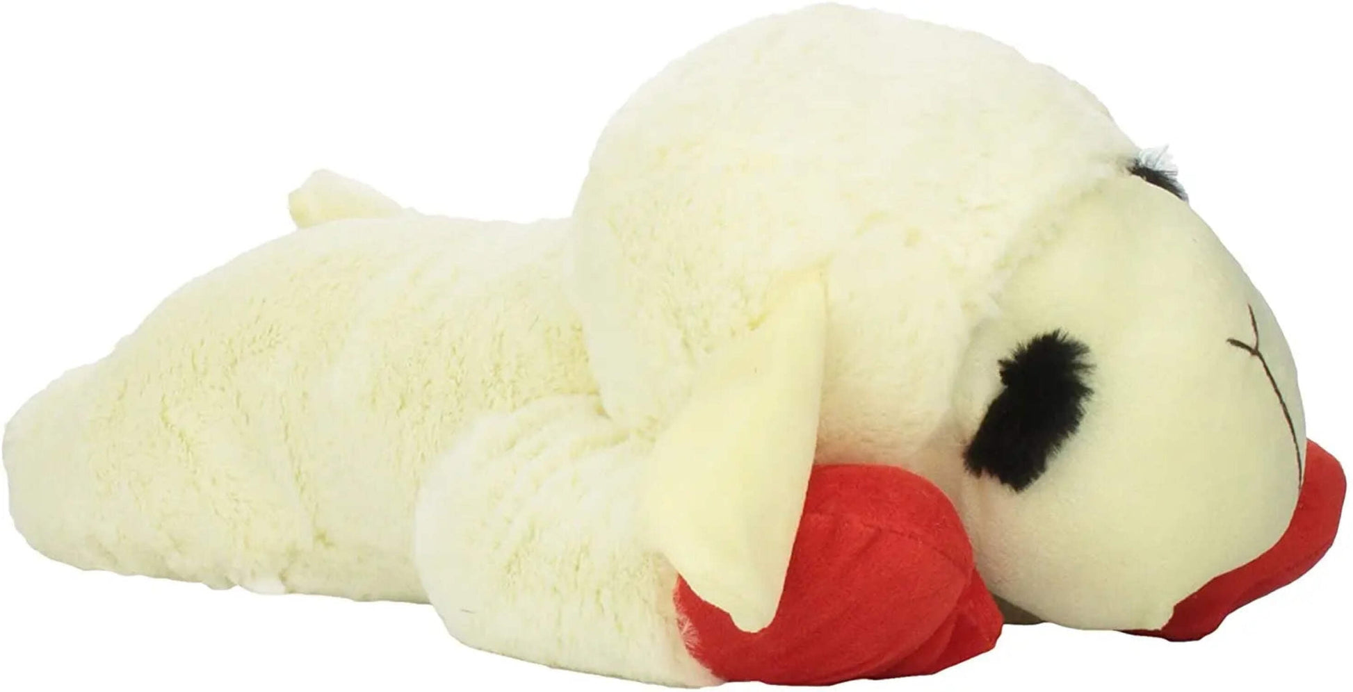 Lamb Chop Plush Dog Toy, Squeaker Inside, Jumbo Size, 24 Inches