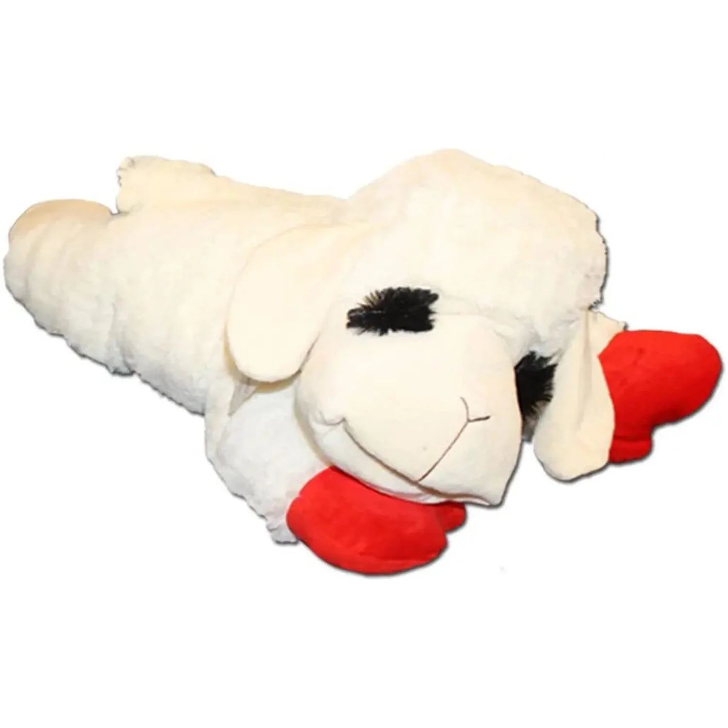 Lamb Chop Plush Dog Toy, Squeaker Inside, Jumbo Size, 24 Inches