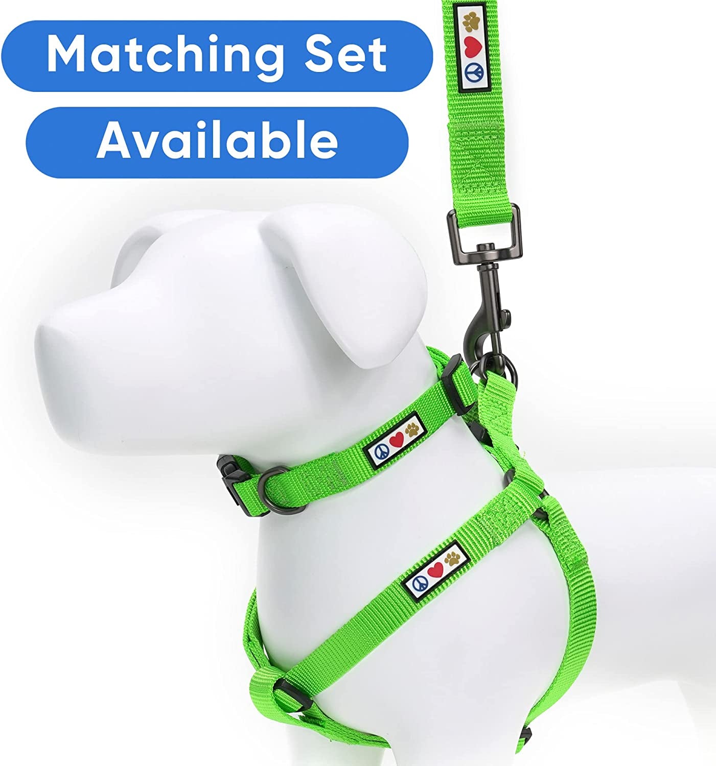 Dog Collar for Large Dogs Adjustable Dog Collar Heavy Duty Waterproof Collars for Dogs with Quick-Release Buckle - Green Dog Collar for Large Breeds